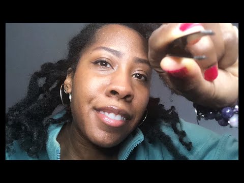 AGGRESSIVELY GETTING SOMETHING OUT OF YOUR EYE (ASMR)