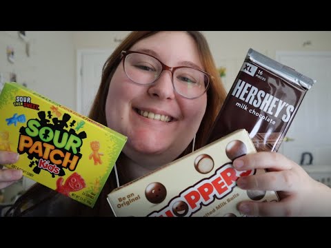 ASMR Candy Eating | Wet, Creamy, Crunchy Mouth Sounds | Requested Video