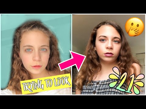 Trying to look 21! CRAZY TRANSFORMATION!!!🤭