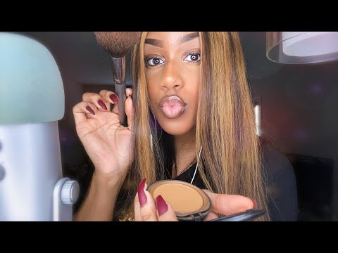 ASMR | Doing Your Makeup (Roleplay & Personal Attention)