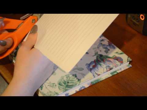 ASMR - Paper sounds ♡ Tapping, Crinkling & Cutting (No Talking)