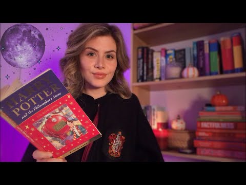 ASMR Reading Harry Potter ⚡️ (INAUDIBLE/SEMI INAUDIBLE WHISPERING)