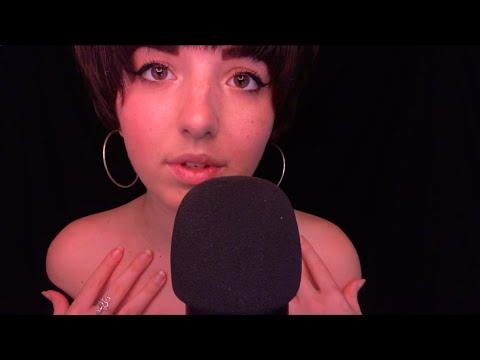 ASMR Tingly Up-Close Triggers (personal attention/breathy whispers/repetition)