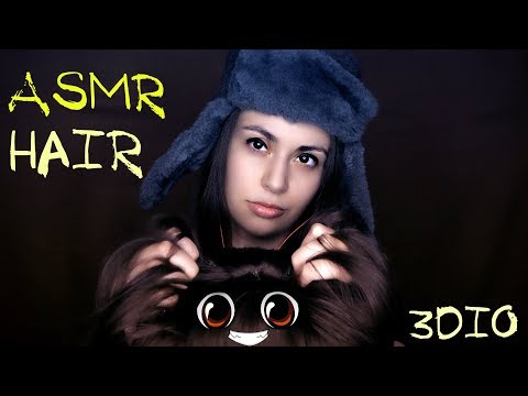 АСМР Мурашки от звуков волос 👩 ASMR Relax from hair sounds 👩 3Dio 👩 3Дио