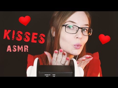 ASMR Kisses, "I love you" and Varied Ear Attention - Whisper, Valentine's Day Special