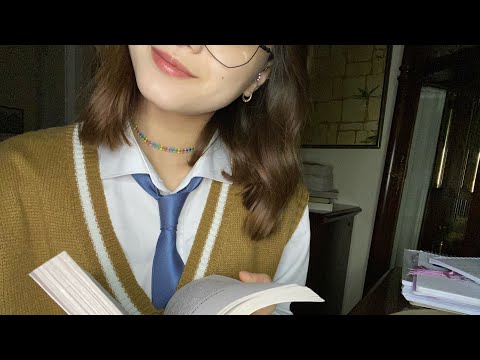 ASMR| Librarian and Bookstore Personal Assistant. Typing ||Paper || Writing || Page turning sounds