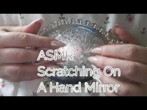 ASMR Scratching On A Hand Mirror (Lo-fi)