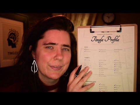ASMR Developing Your Initial Tingle Profile (First Day in Tingledom)