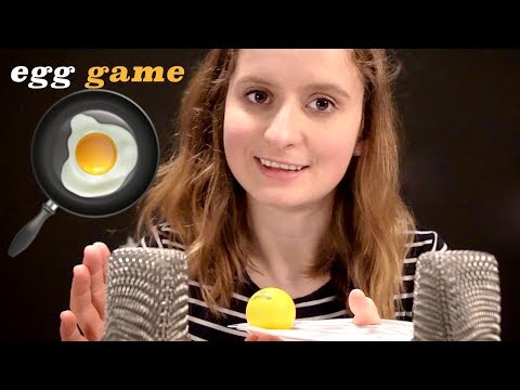 🍳 ASMR ✨ EGG GAME - whispered and playful relaxing