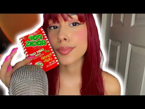 ASMR Pop Rocks💥 Mouth Sounds, Crackles, Breathy Whispers