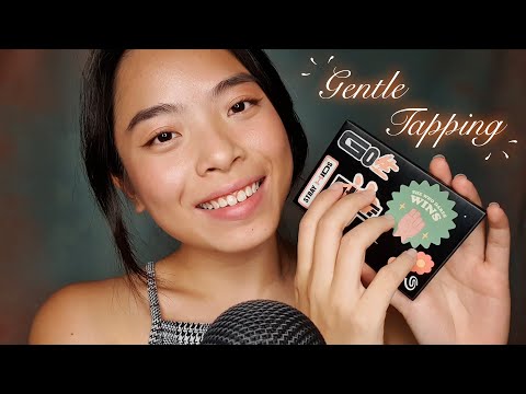 ASMR Gentle Tapping & Scratching with Natural Nails ✨ Whispered For Sleep