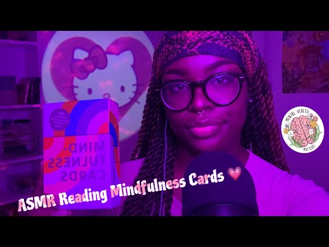 ASMR • Affirmations for manifesting positive mindfulness while you sleep 💗 (gum chewing)