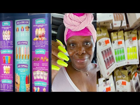 TRYING TWISTEE ICE CREAM | SHOPPING FOR NAILS | NEW NETFLIX SHOW