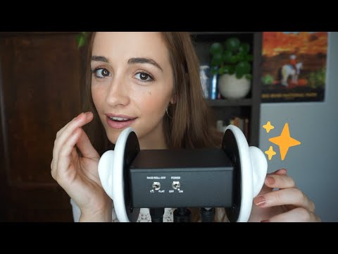 ASMR | Testing out my NEW 3Dio ✨ (Intense Binaural Whispers, Ear Cupping, Ear Brushing)