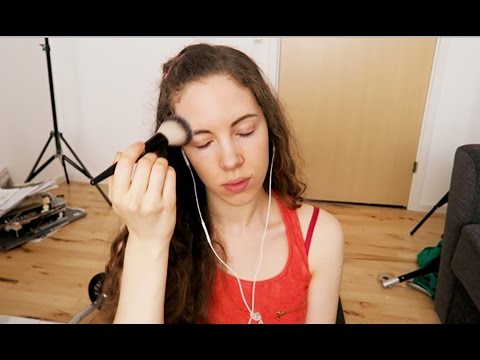Brushing My Face & Body, Your Face & Hair Combing - ASMR