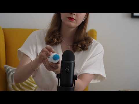 ASMR Fast Tapping on Plastic Bottle with long fake nails no talking