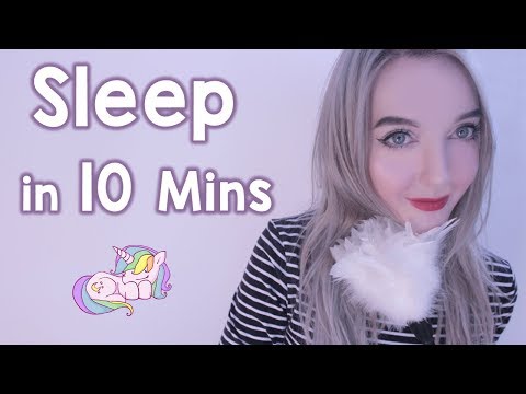 ASMR Face Brushing, Tapping, Crinkling & Whispers for Sleep & Relaxation