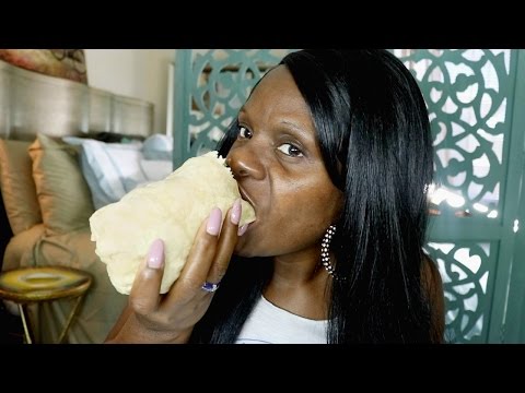 Burrito ASMR Eating Sounds Giant | Chipotle | Teavana Passion