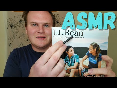 ASMR - Magazine Tracing - Browsing, Page Flipping, Whispers