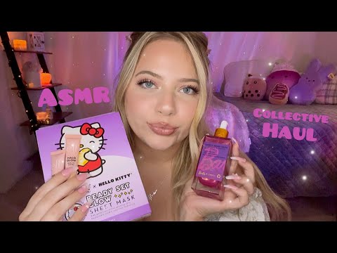 Asmr Collective Haul - Ulta, Marshall’s, Target, Barnes & Noble 💕 Tapping, Scratching