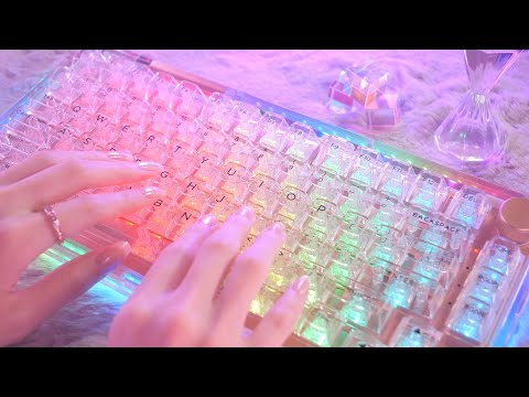 ASMR Close up Relaxing Triggers for Deep Sleep (Typing, Tapping, Scratching, etc)