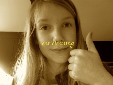 ASMR: short ear cleaning