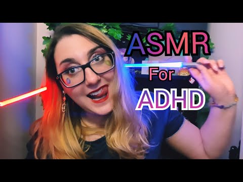 ASMR For ADHD (Simple Chaos, Pay Attention) Testing ADHD and TINLGES
