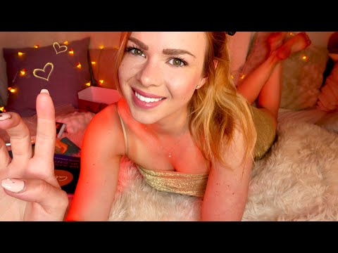 ASMR FOR A SWEET & COSY SLEEP  💛 (Personal Attention, Whispers, Tingly Triggers)
