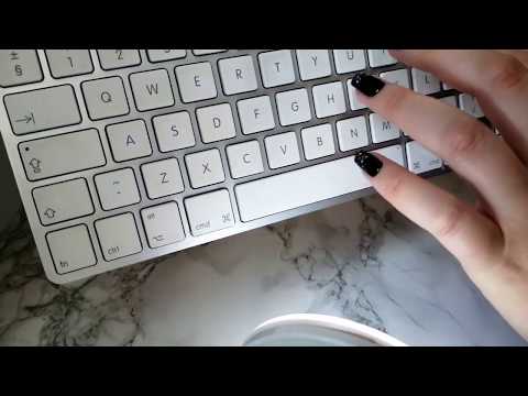 ~ASMR~iMac Keyboard sounds| Typing & No Talking