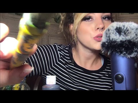ASMR Painter Paints Your Face 🎨 (roleplay)