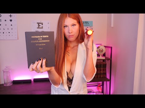 Look at the light🚦(Personal Attention Ishihara Test) ASMR Color Blindness Test🤓