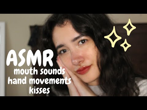 ASMR ❣ mouth sounds, kisses, and hand movements for ultimate relaxation