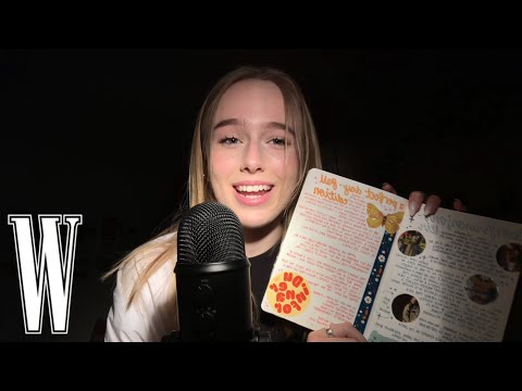 ASMR I pretended to be in an asmr W magazine interview | inspired by @Monica Alejandra