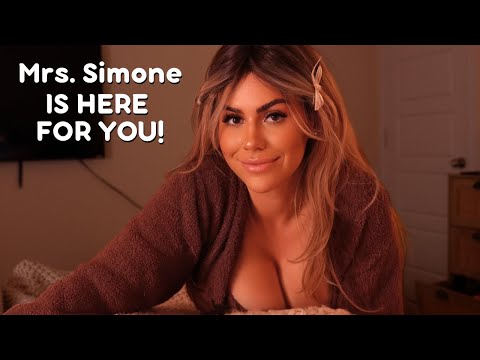 Mrs. Simone Will Help You Get Rest | ASMR Roleplay | Personal Attention