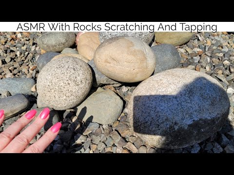 ASMR With Rocks Scratching And Tapping-No Talking (Lo-fi)