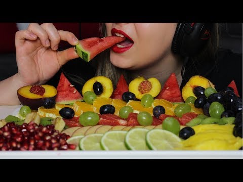 ASMR EXOTIC FRUITS (Different Texture EATING SOUNDS) | NO TALKING | Queen ASMR