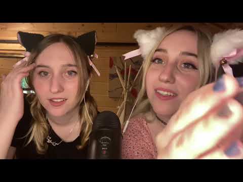 ASMR// Mean girls fix your makeup at a party