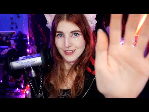 Checking in on you~ (friendly personal attention focus) Tapping, visuals, brushing) | Jinxy ASMR