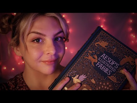 💤📘 ASMR Breathy Whispers - Reading Aesop's Fables 📘💤