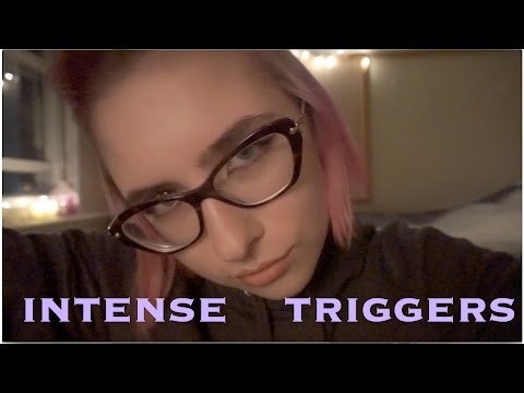 ASMR - Trigger assortment! Intense crinkles, tapping, scratching, lid sounds, close-up whispers etc
