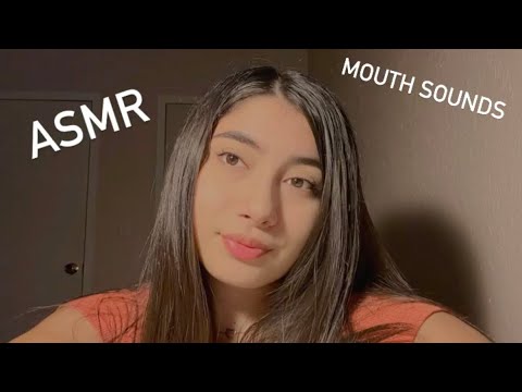 ASMR | mouth sounds w/ tapping