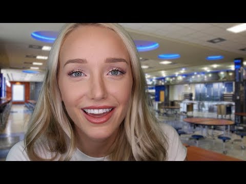 ASMR BFF Comforts You - School Photos Roleplay (Personal Attention, Makeup...) | GwenGwiz