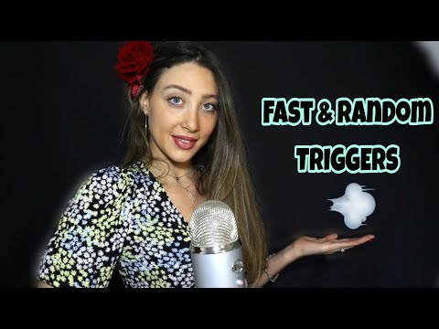 Fast & Random Triggers | Tapping on different items | ASMR
