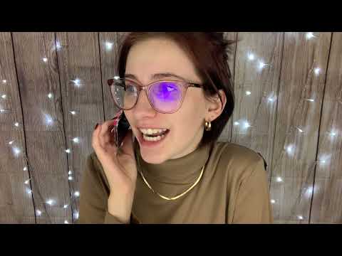 ASMR// Secretary helps you get ready for your first day (but she is bad at her job//accent+ writing