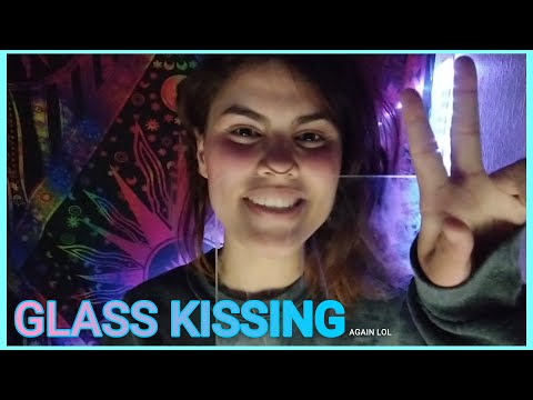 [ASMR] GLASS KISSING