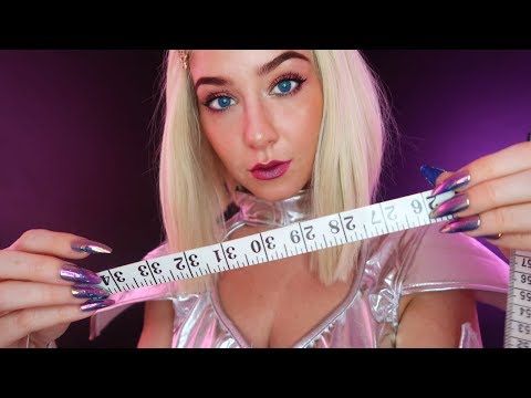 ASMR This Alien Babe Just Wants To....MEASURE YOU 👽