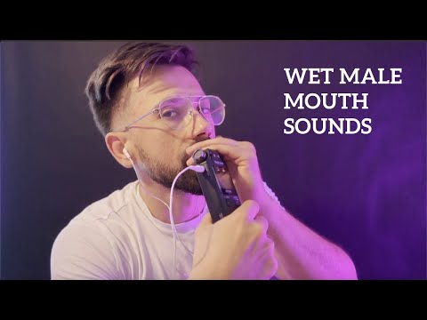 The TONGUE is dancing in your EARS * male mouth sounds * ASMR