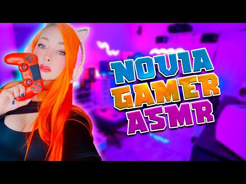 ASMR | TU NOVIA GAMER TE AYUDA A DORMIR Roleplay [ASMR Colombiano]