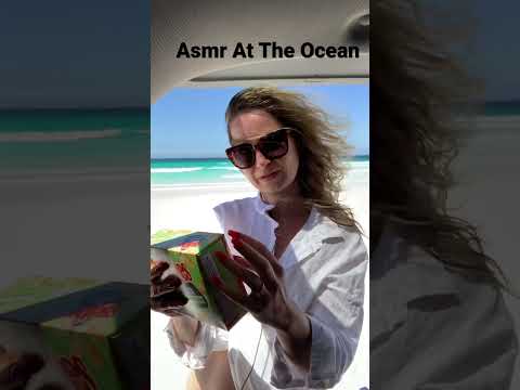 ASMR Tapping On The Beach! (Ocean Sounds)