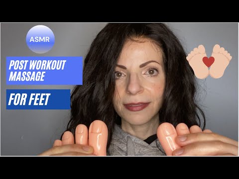ASMR Massage Roleplay Post Workout Massage for Feet